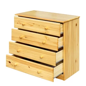 Schlussverkauf 🎁 Kiefernholzkommode Mit Kugelgriffen – Kascanu I 😀 11